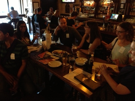 The September 2013 Networking Social hosted Indian tiger biologist Firoz Ahmed.